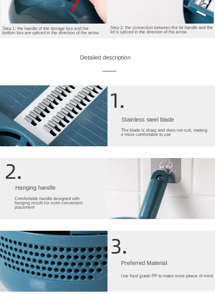 Manual Vegetable Shredder