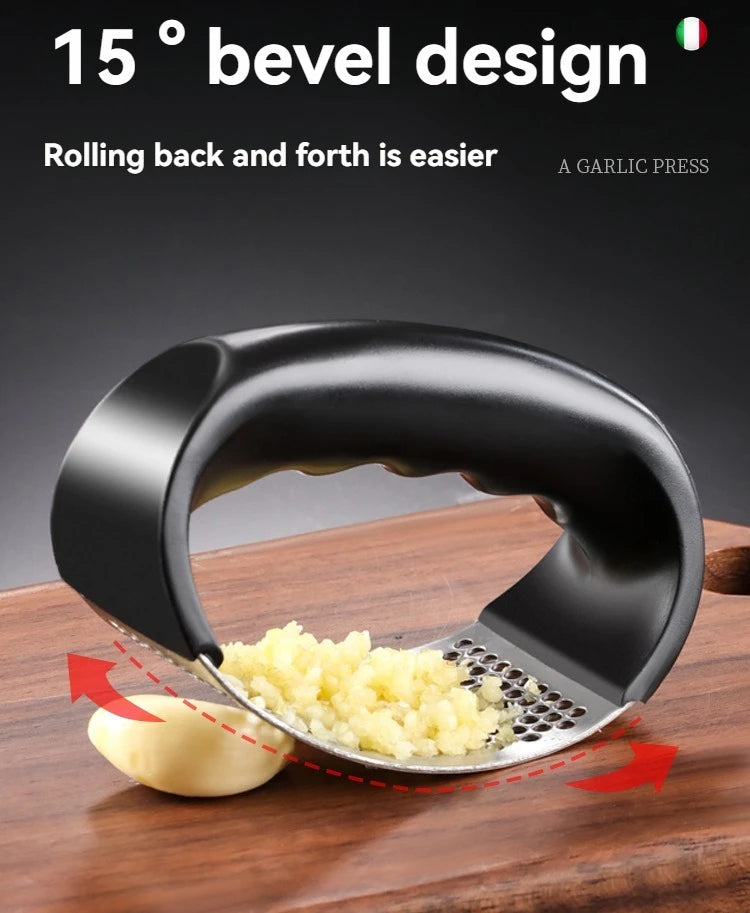 Easy-Clean Garlic Press