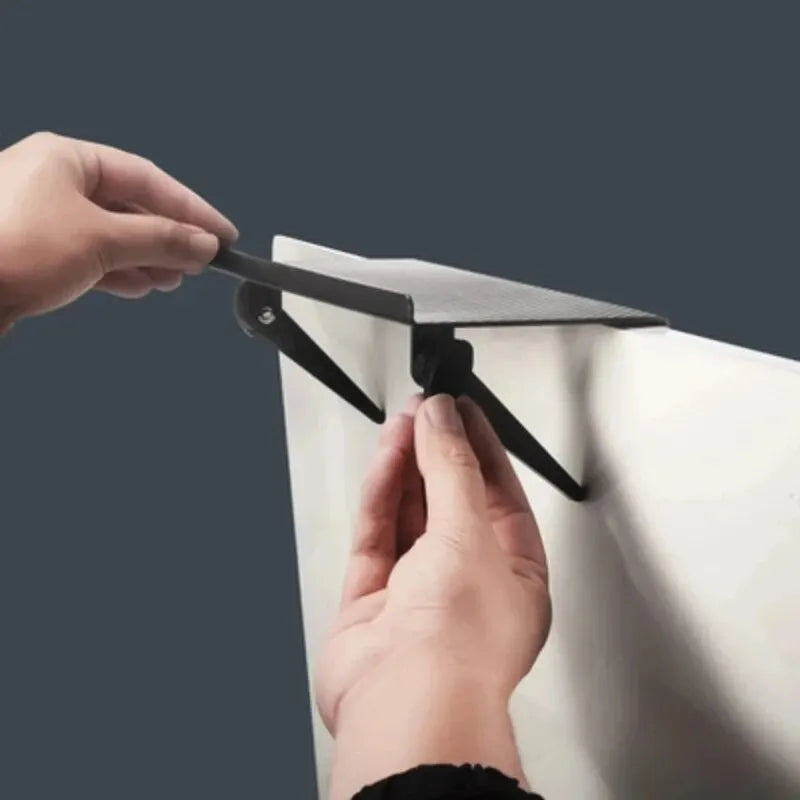 No-Drill Media Organizer