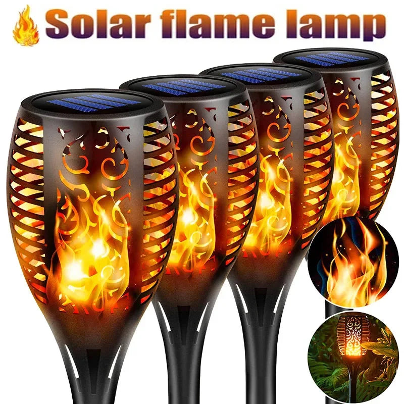Solar Flame Torch Light