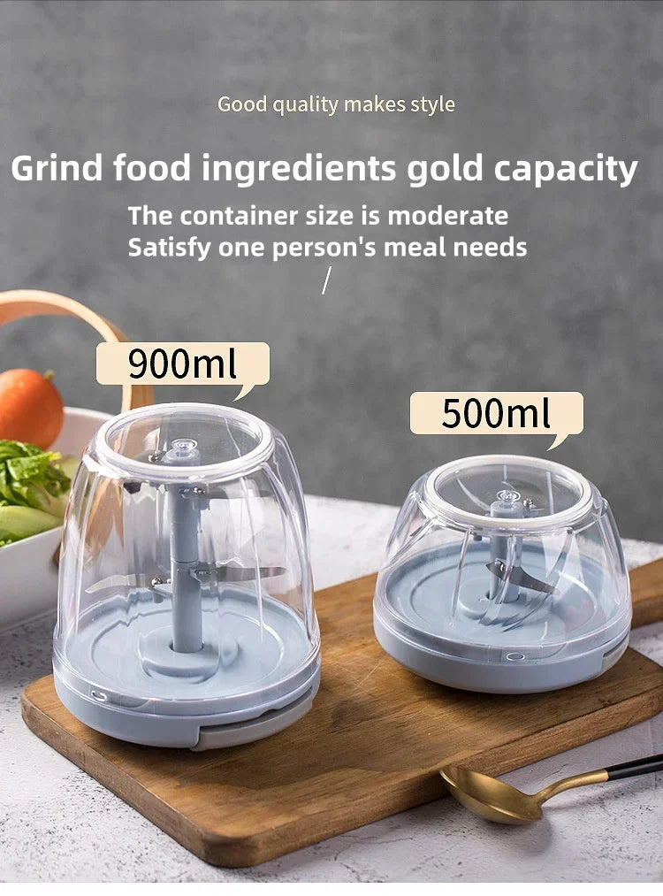 Manual Rotating Food Chopper
