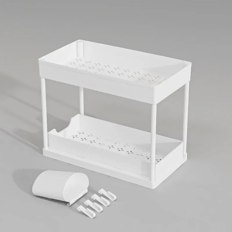 Sliding Cabinet Organizer Basket