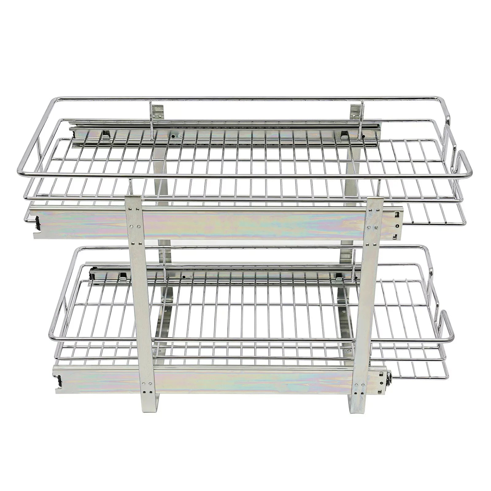 2-Tier Pull-Out Cabinet Organizer