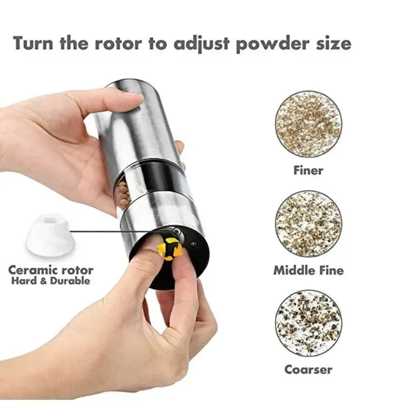 Adjustable Electric Salt & Pepper Mill