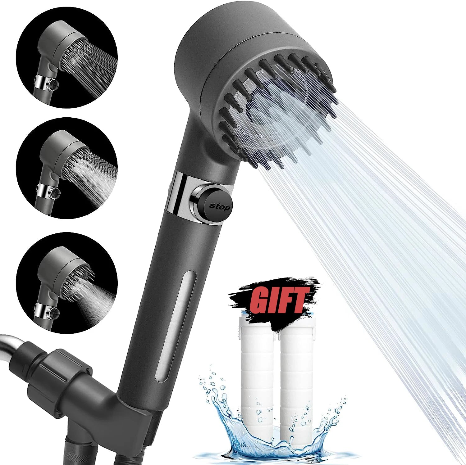 HydroPower Massage Showerhead