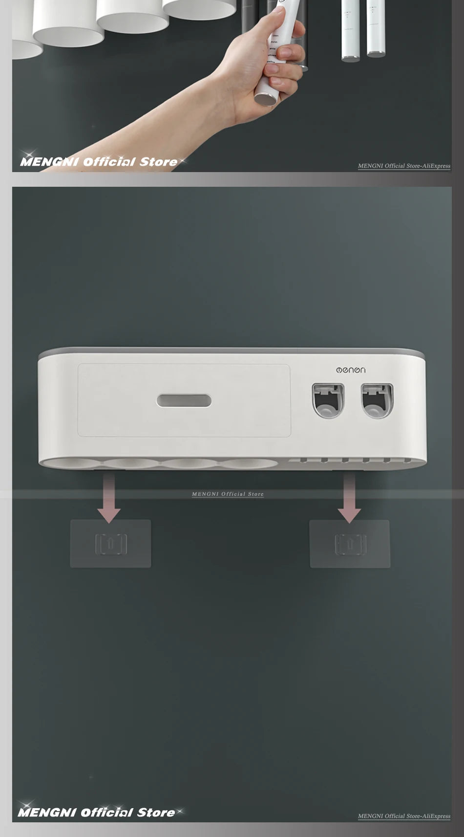 Magnetic Paste & Brush Holder