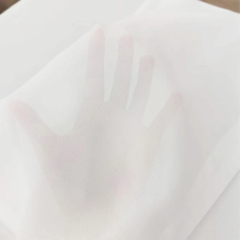 Luxury White Sheer Curtains