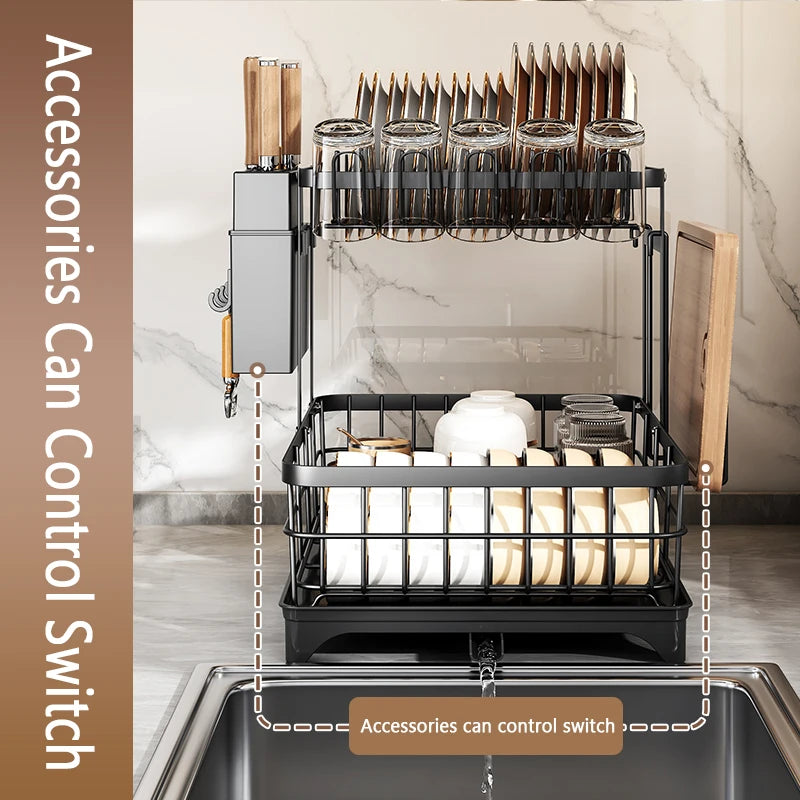 Space-Saver Dish Rack