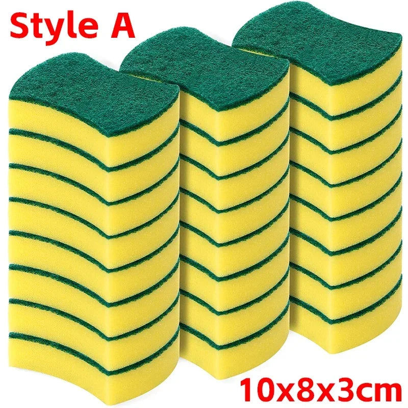 Double-Sided Pot Scrub Sponge