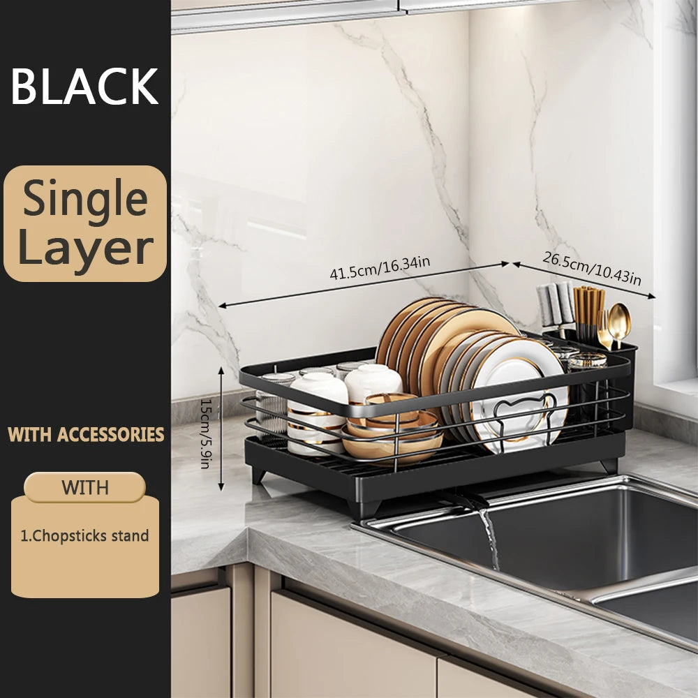 Space-Saver Dish Rack