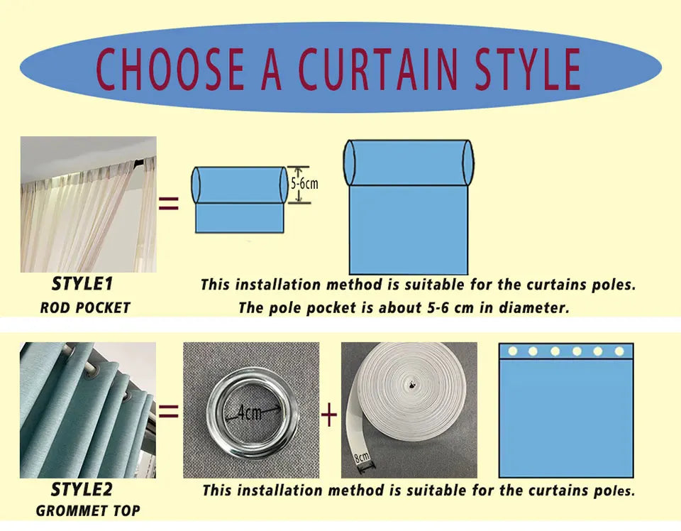 Luxury White Sheer Curtains