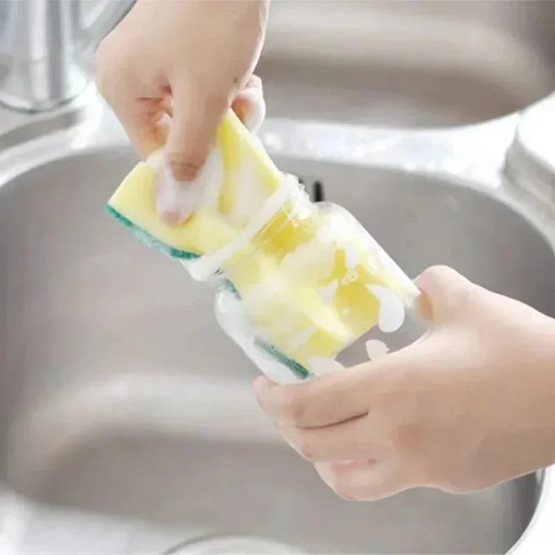 Double-Sided Pot Scrub Sponge