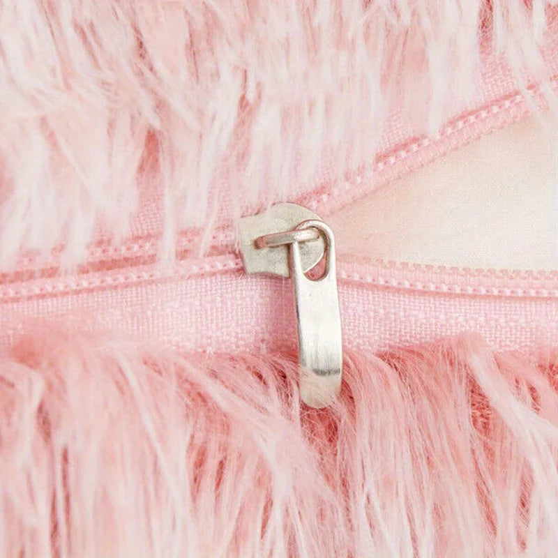 Soft Faux Fur Pillow Cover