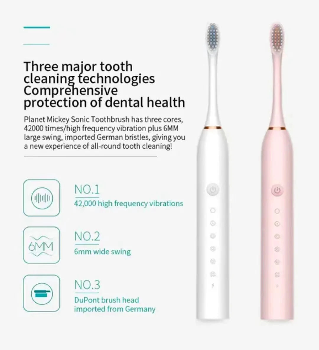 Sonic Pro Electric Toothbrush