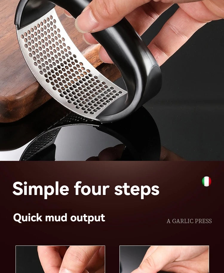 Easy-Clean Garlic Press