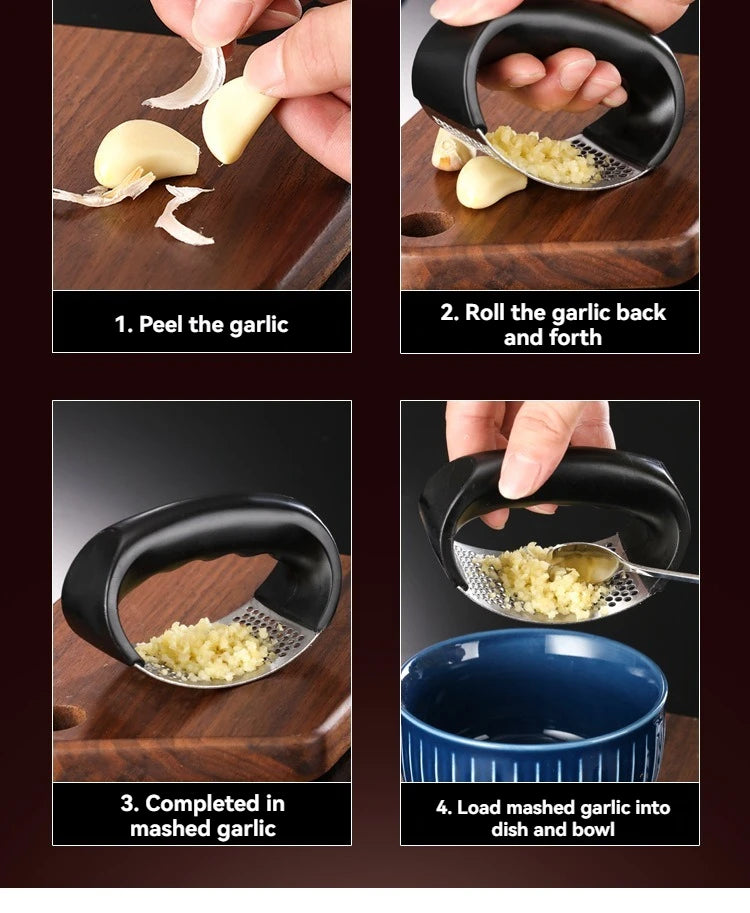 Easy-Clean Garlic Press