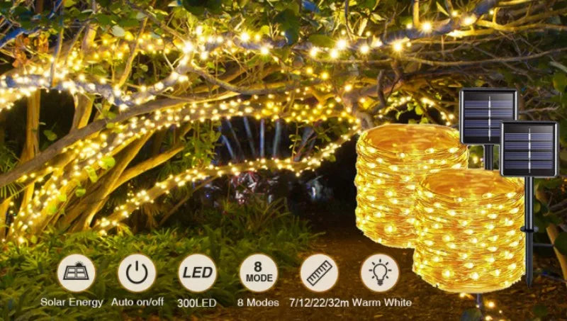 SolarGlow Rope Lights