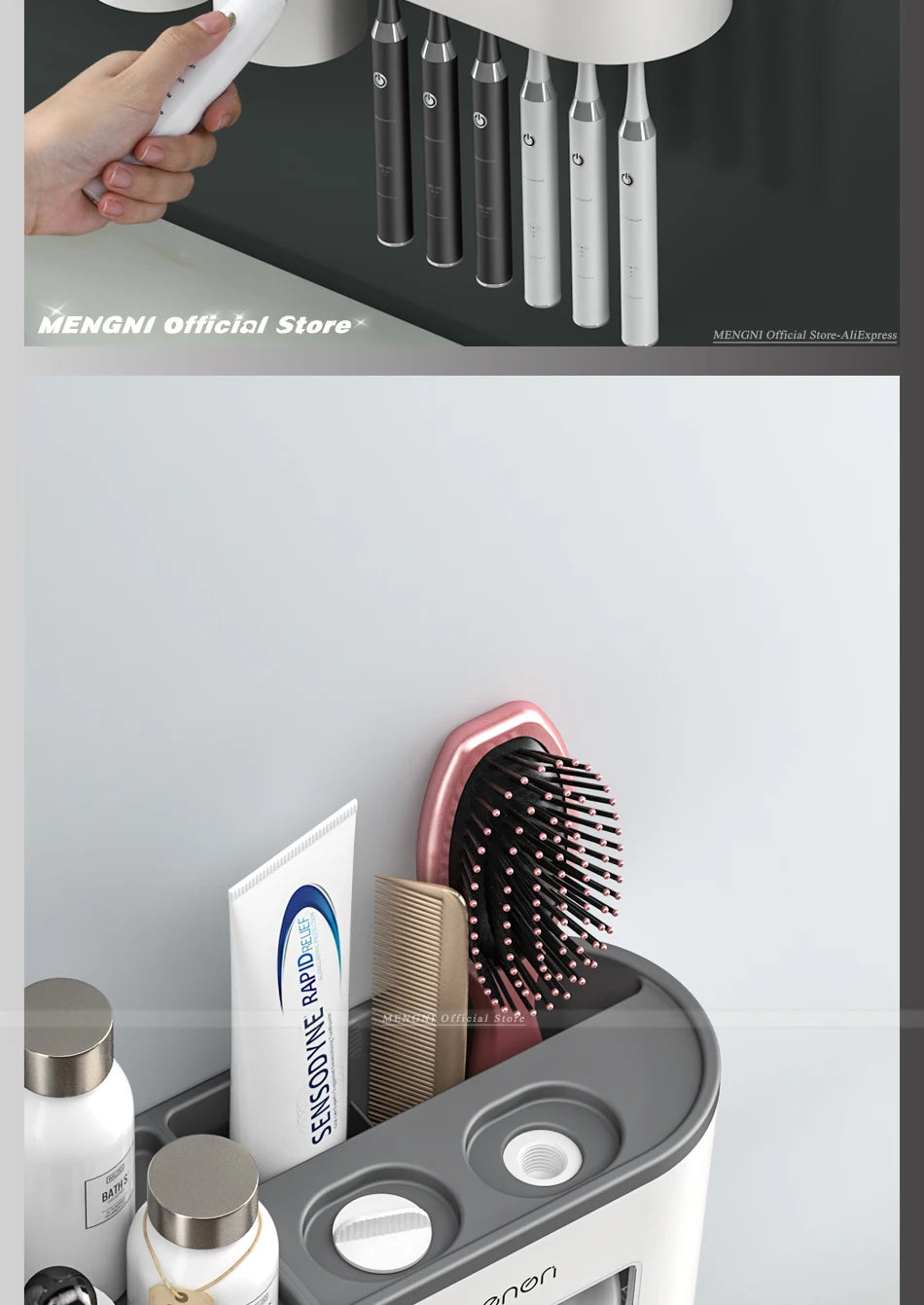 Magnetic Paste & Brush Holder