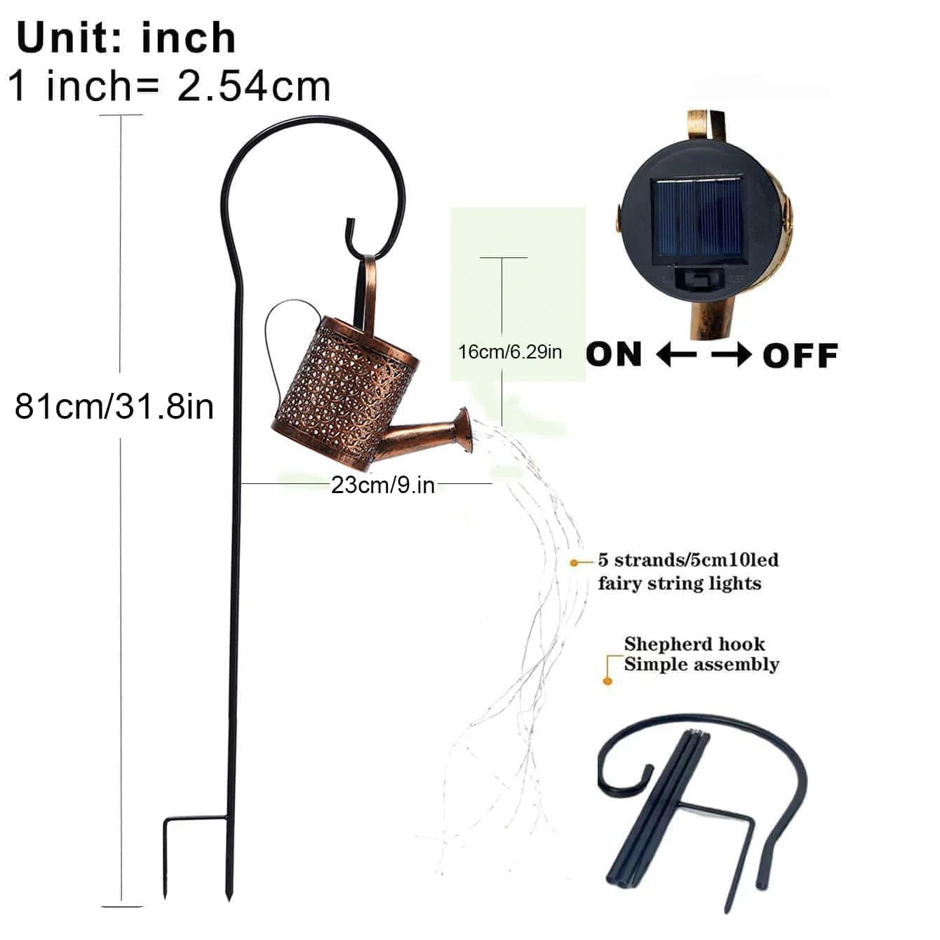 Starlight Watering Can