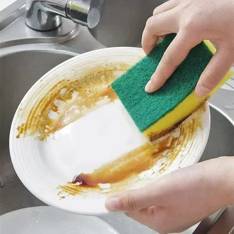 Double-Sided Pot Scrub Sponge