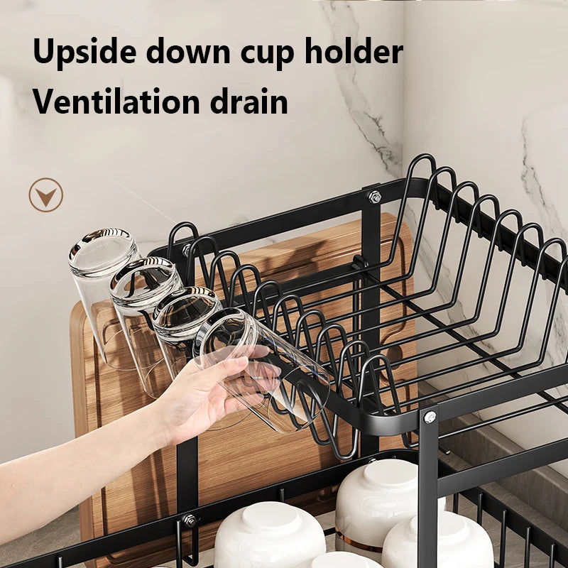 Space-Saver Dish Rack