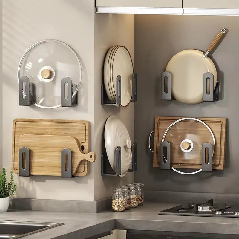 Pot Lid & Cutting Board Holder Set