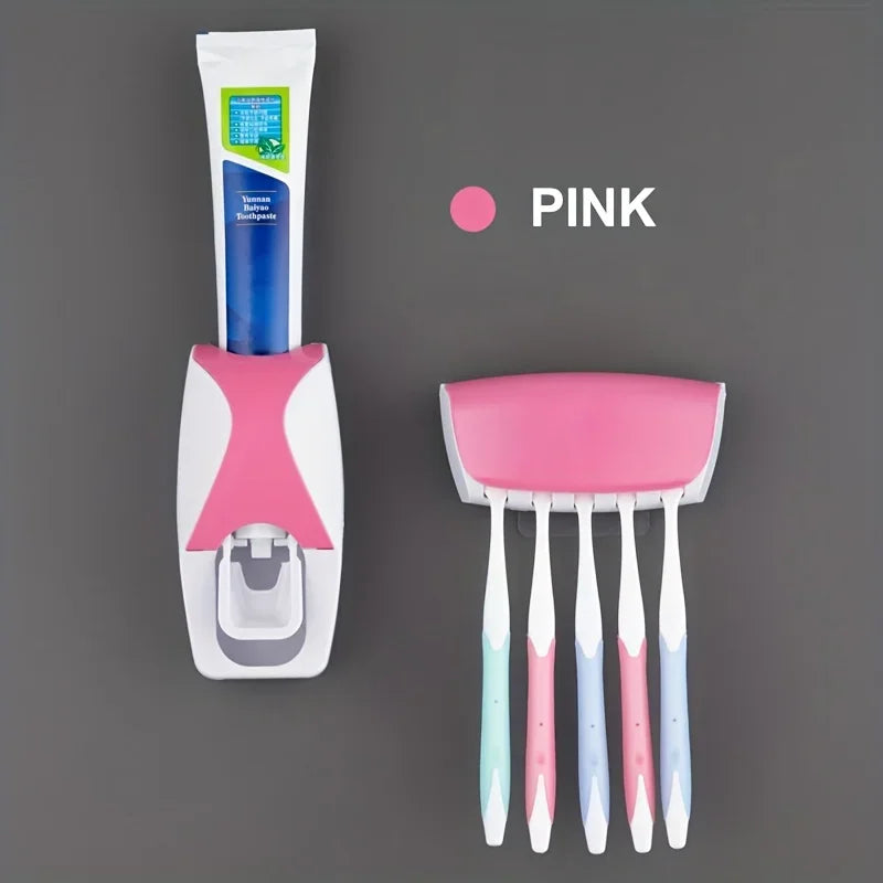 Auto-Fill Toothbrush Station
