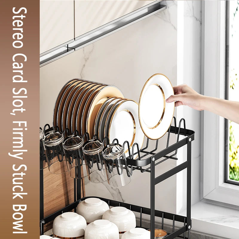 Space-Saver Dish Rack