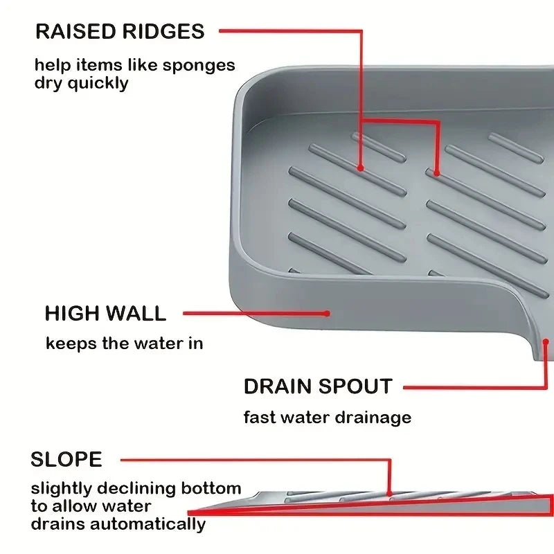 Drain-Dry Tray
