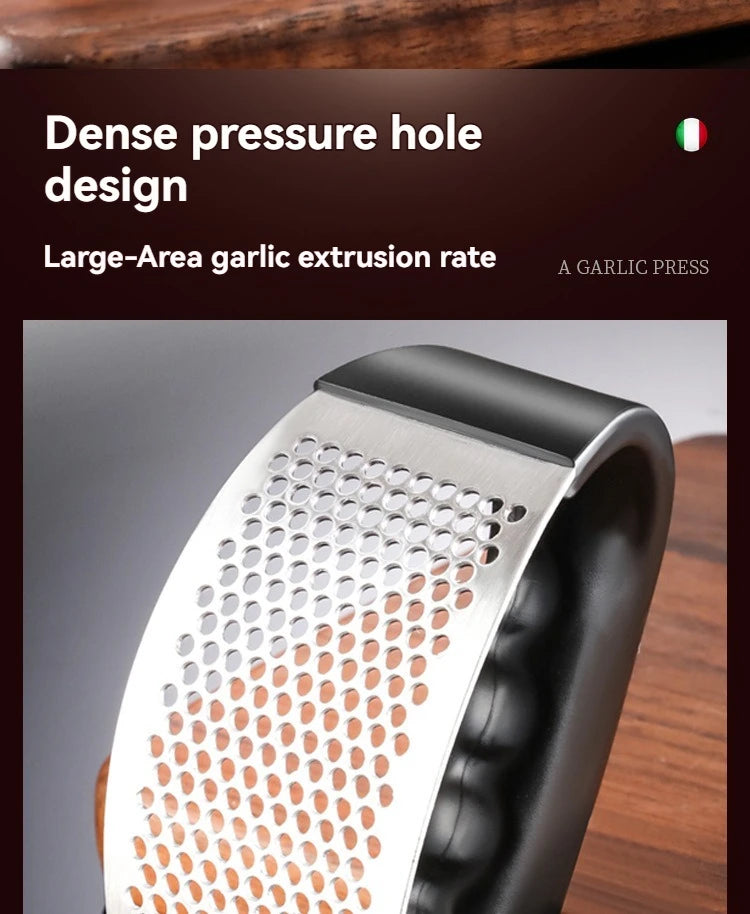 Easy-Clean Garlic Press