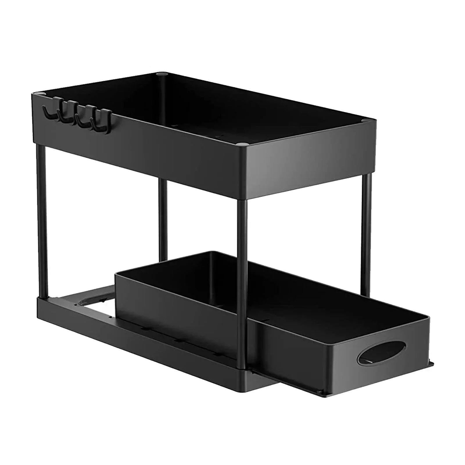 Sliding Cabinet Organizer Basket