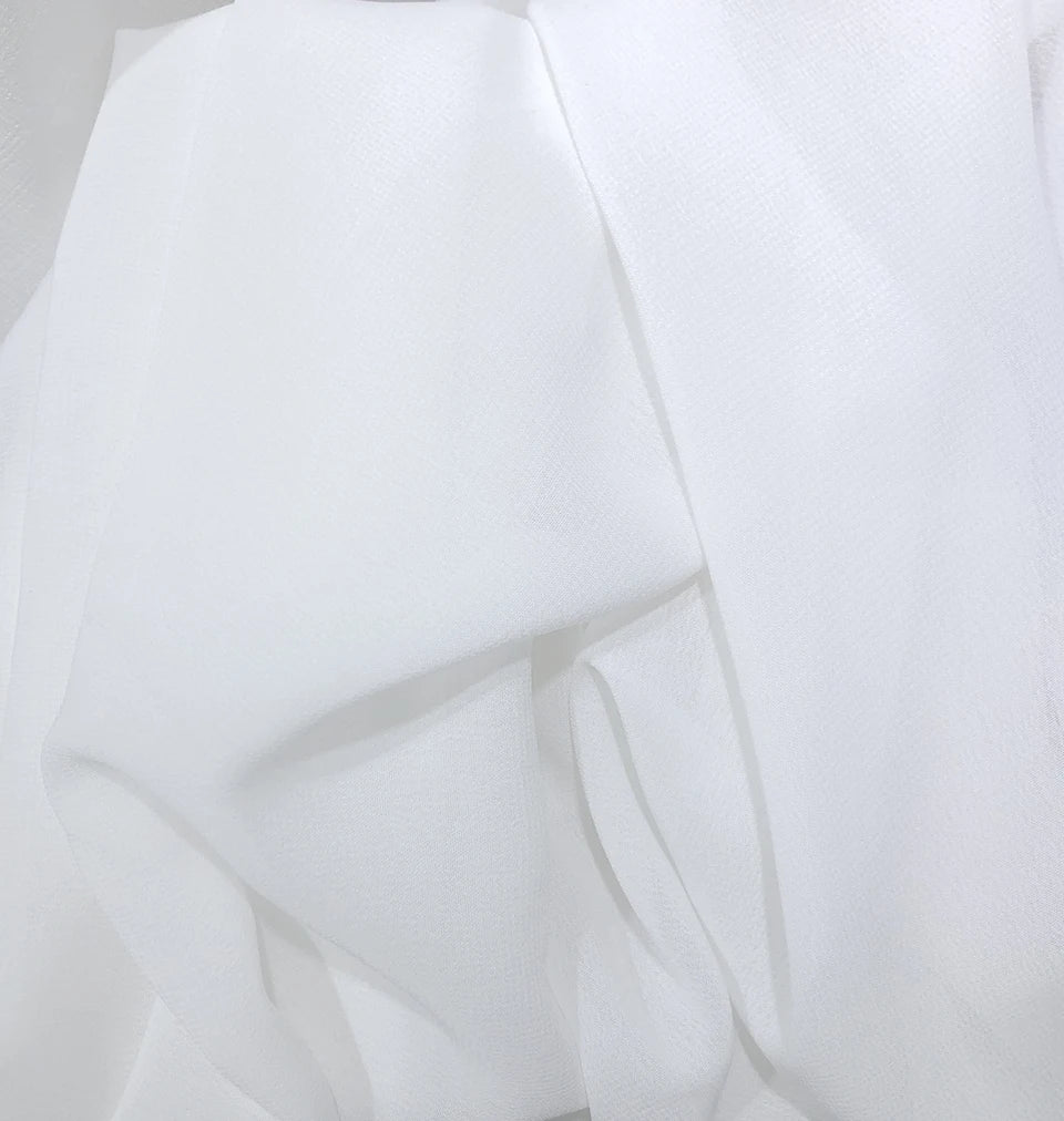 Luxury White Sheer Curtains