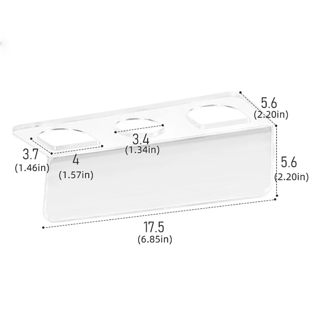 Clear Acrylic Comb Holder