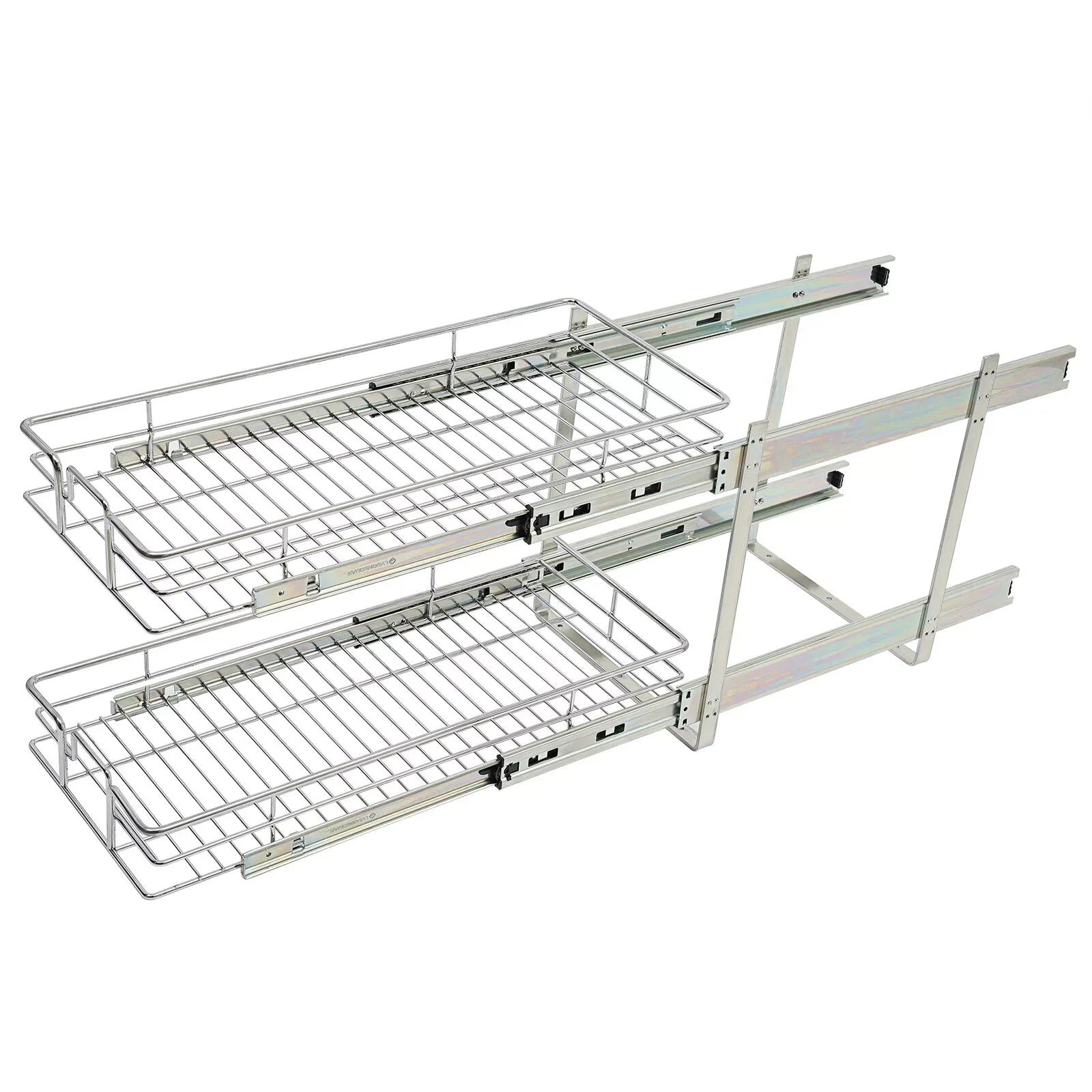 2-Tier Pull-Out Cabinet Organizer