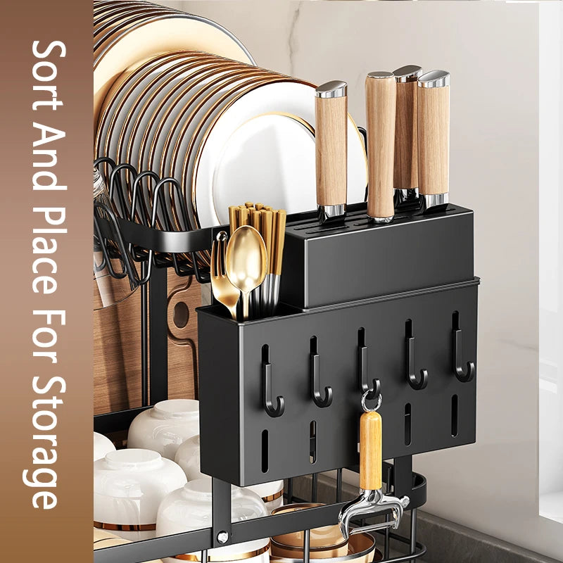 Space-Saver Dish Rack