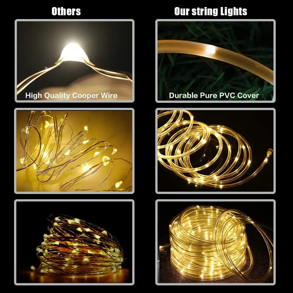 SolarGlow Rope Lights