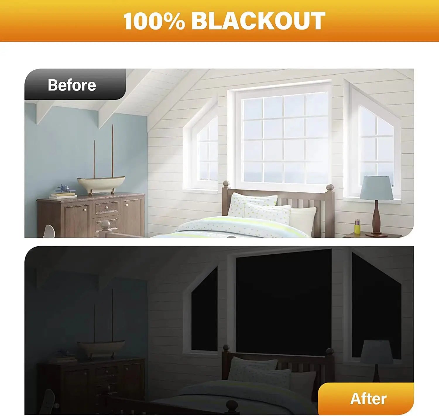 Instant Darkness Window Cover