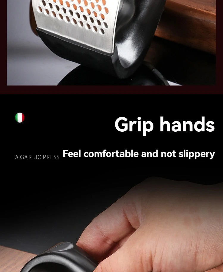 Easy-Clean Garlic Press