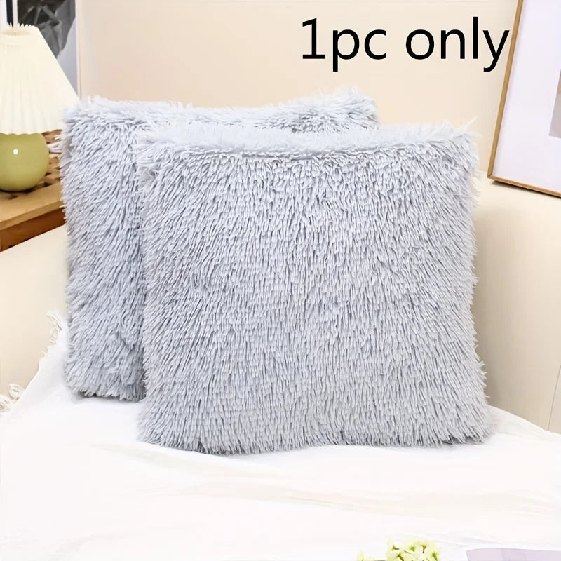 Soft Faux Fur Pillow Cover
