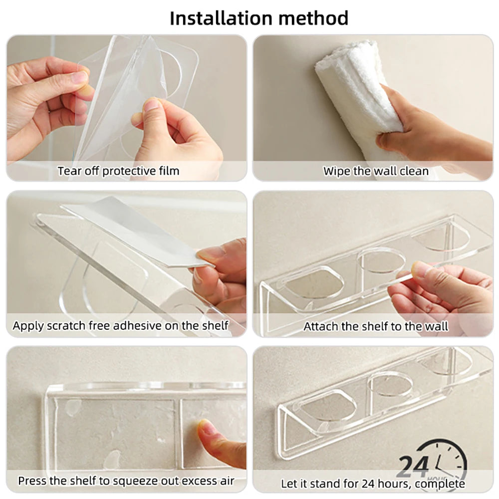 Clear Acrylic Comb Holder