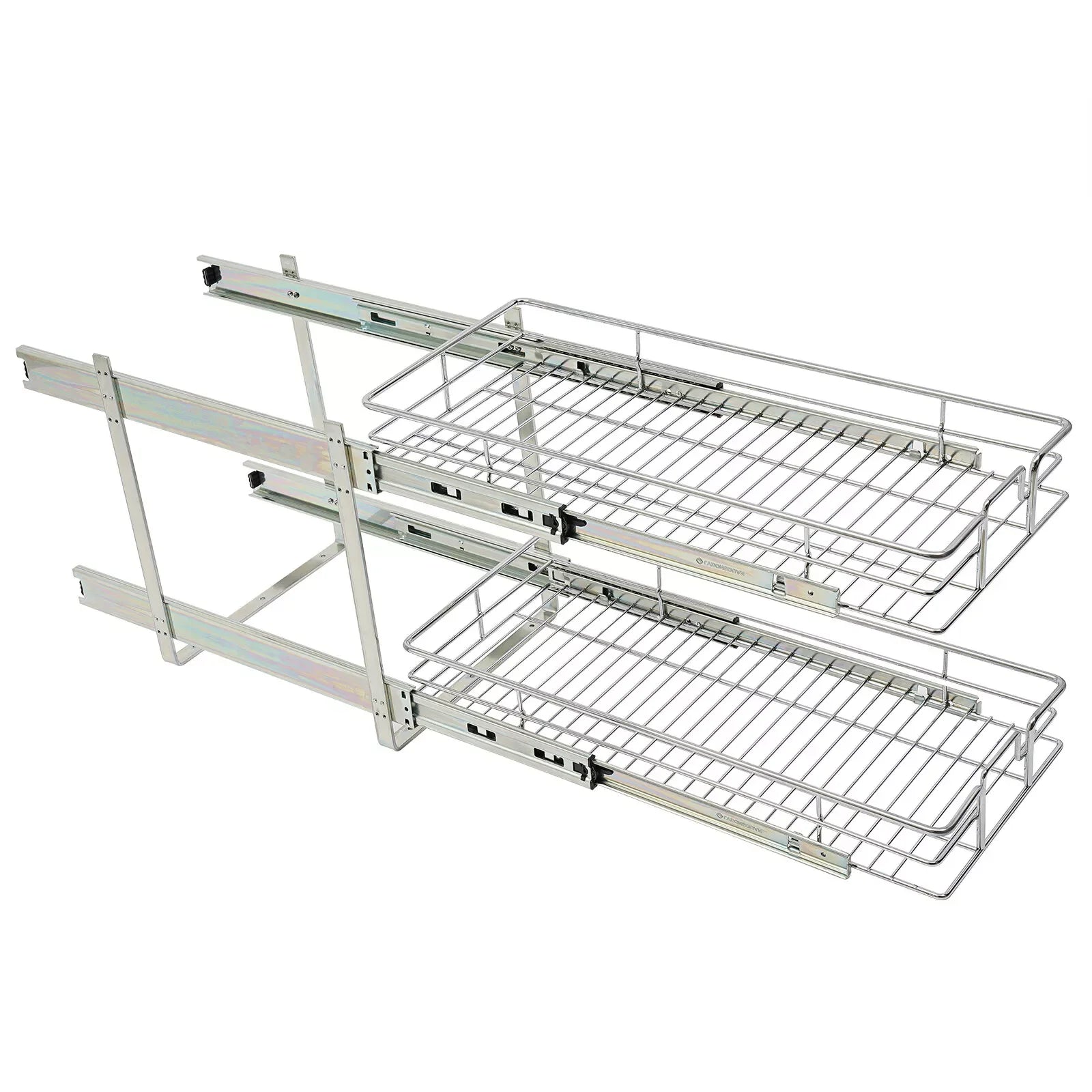 2-Tier Pull-Out Cabinet Organizer
