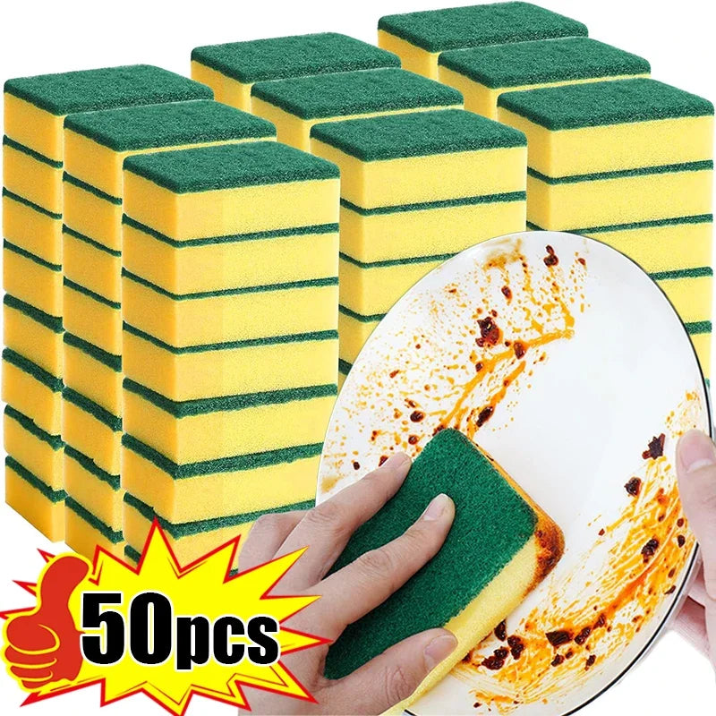 Double-Sided Pot Scrub Sponge