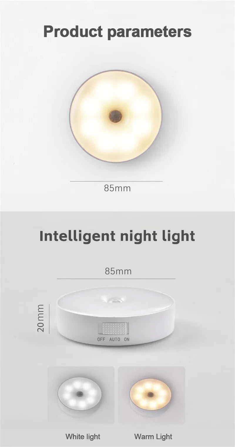 Smart Motion-Sensing Night Light