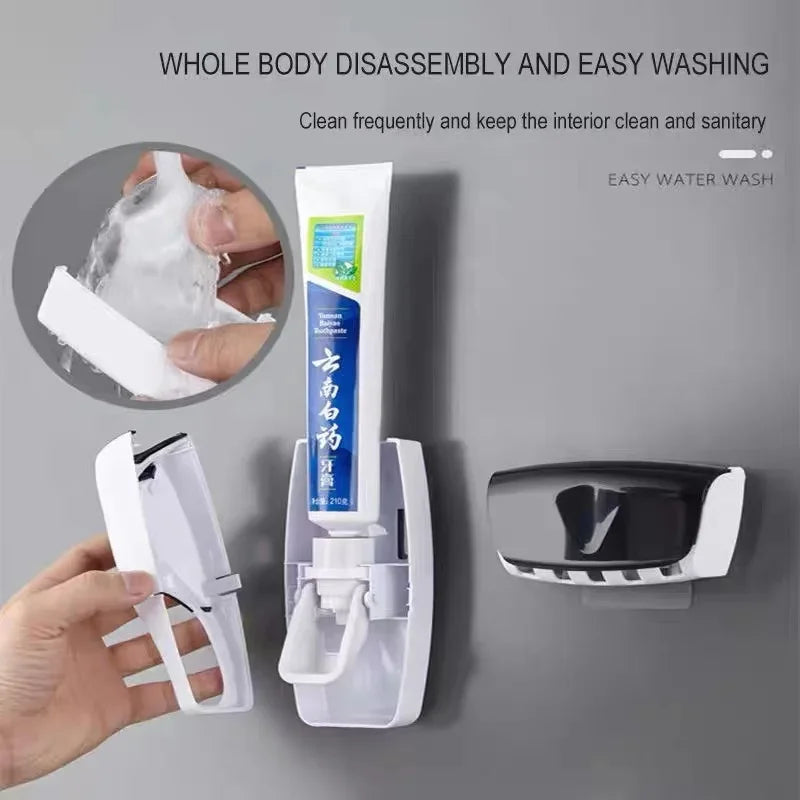 Auto-Fill Toothbrush Station