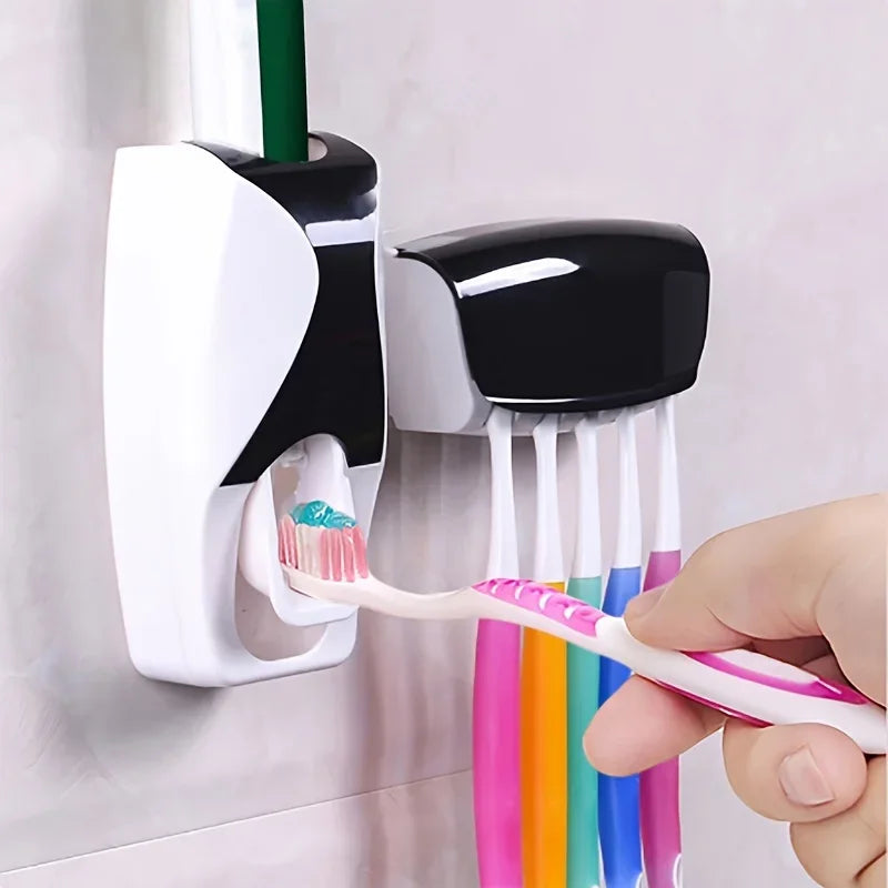 Auto-Fill Toothbrush Station